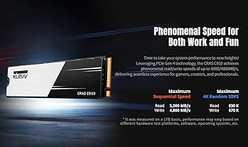 i59  KLEVV CRAS C910 1TB NVMe M.2 PCIe 4.0 x4 SSD Review - Page 5